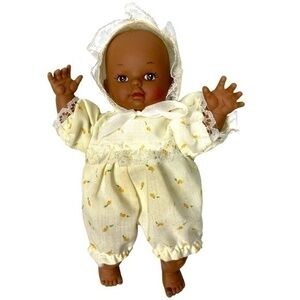 Vintage Baby Doll Uneeda African American Mini 7 Inch Doll